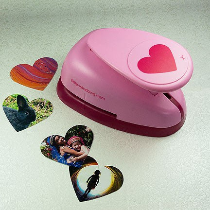 Paper Punch 2 Heart Shape – Little Windows Brilliant Resin and Supplies